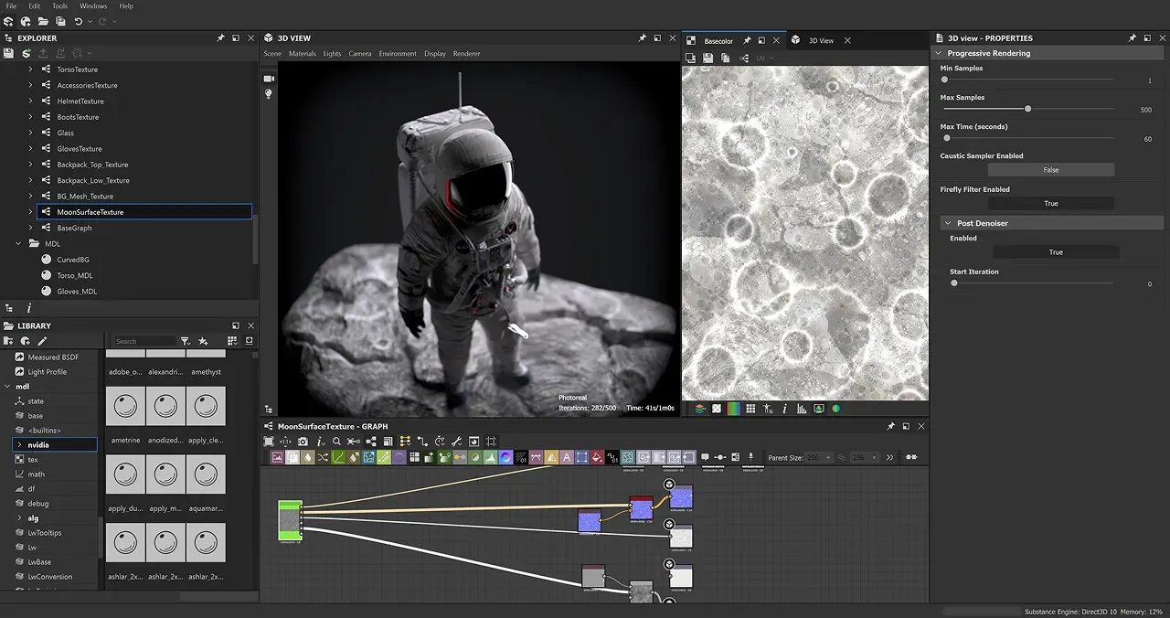Some 3D rendering in Cinema 4D
